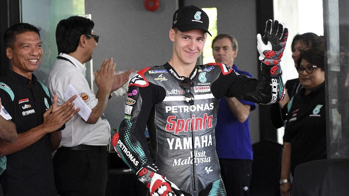 FOTO: Petronas Yamaha Rilis Motor MotoGP 2020