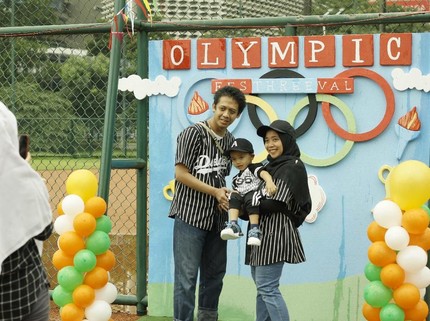 Serunya Birthday Bash Birth Club December 2016 Bertema Olympic Festhreeval