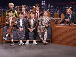 BTS Kembali Tampil di Acara Jimmy Fallon, #FallonAsksBTS Trending