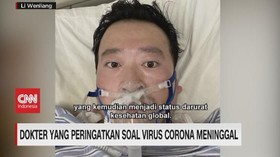 VIDEO: Dokter Yang Peringatkan Soal Virus Corona Meninggal