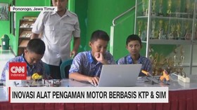 VIDEO: Inovasi Alat Pengaman Motor Berbasis KTP & SIM