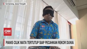 VIDEO: Pianis Cilik Mata Tertutup Siap Pecahkan Rekor Dunia