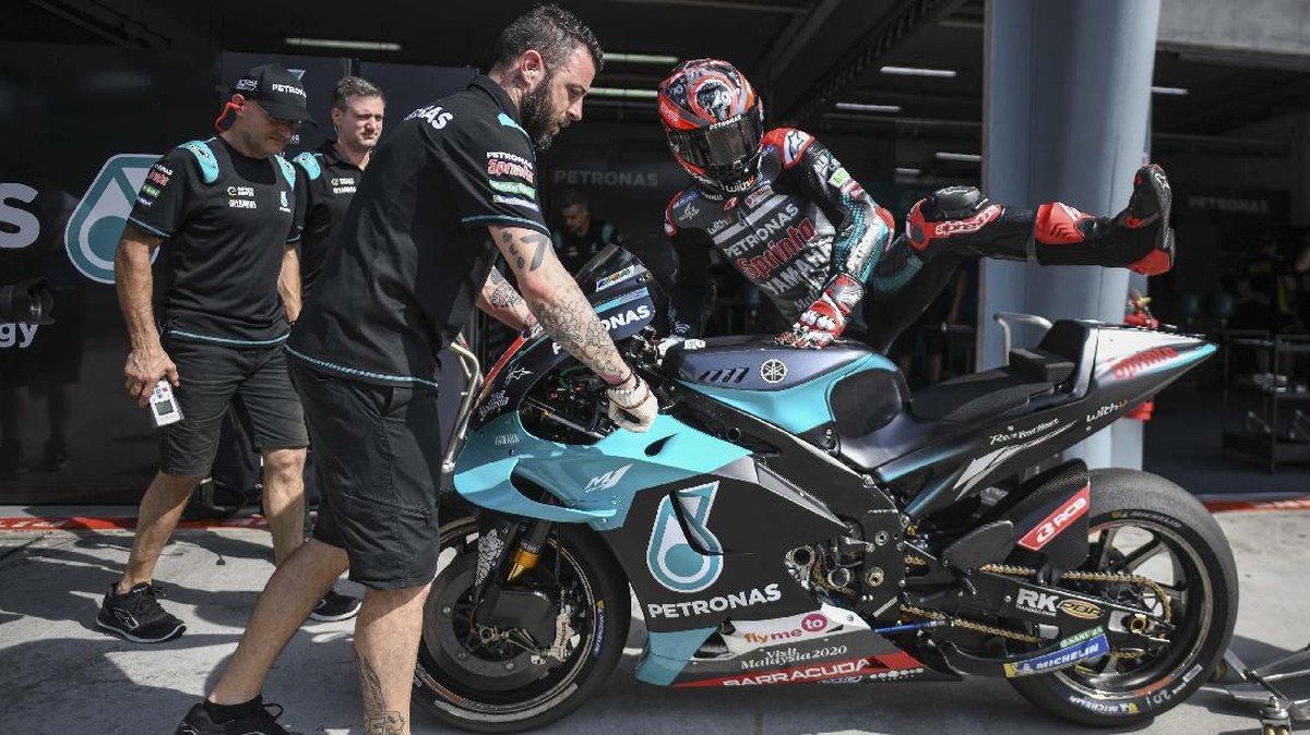 FOTO: Quartararo Tercepat di Tes Pramusim Sepang 2020