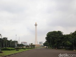 Seperti di Roma, Aspal Lintasan Formula E di Monas Tak Permanen