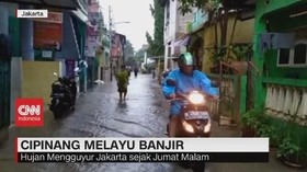 VIDEO: Cipinang Melayu Banjir, Warga Mengungsi