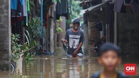 Lurah: Banjir Cipinang Melayu Beda dari yang Didatangi Anies