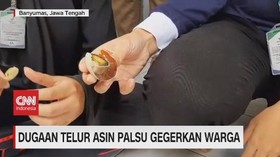 VIDEO: Dugaan Telur Asin Palsu Gegerkan Warga