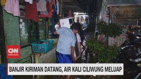 VIDEO: Banjir Kiriman Datang, Air Kali Ciliwung Meluap