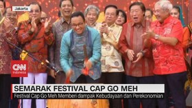 VIDEO: Semarak Festival Cap Go Meh di Jakarta