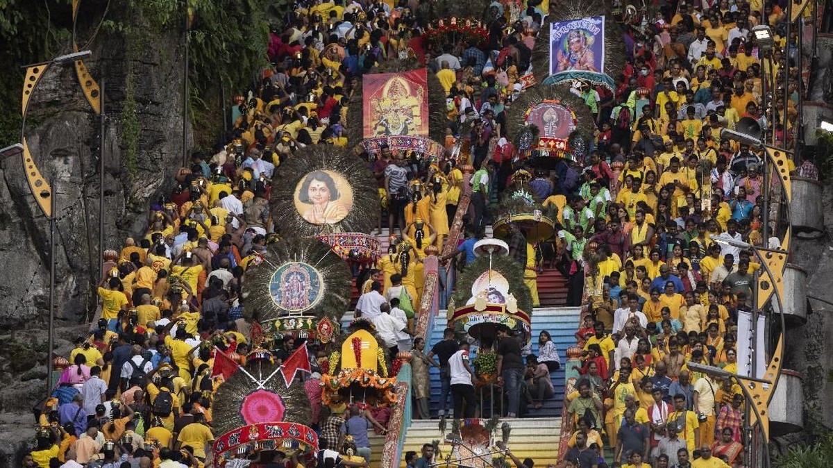 FOTO: Festival Penebusan Dosa di Thaipusam