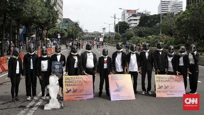 Pemerintah Jokowi didesak Greenpeace mendukung Perjanjian Laut Internasional yang akan dibahas di PBB untuk melindungi laut dari krisis iklim.