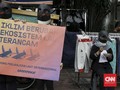 FOTO : Aksi Greenpeace Desak Perjanjian Laut Internasional