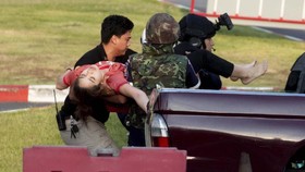 FOTO : Horor Penembakan Massal di Thailand