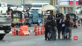 VIDEO: Polisi Tembak Mati Pelaku Penembakan Massal Thailand