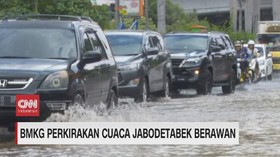 VIDEO: BMKG Perkirakan Cuaca Jabodetabek Berawan