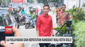VIDEO: Gibran Jalani Fit and Proper Test Wali Kota Solo