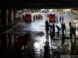 Pak Basuki, Underpass Kemayoran Banjir Lagi Nih