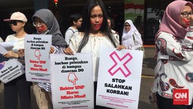 Kemendikbud Didemo soal Kekerasan Seksual di Kampus