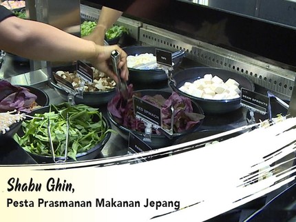 Shabu Ghin, Pesta Prasmanan Makanan Jepang