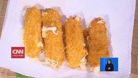 VIDEO: Kreasi Keju Mozzarella Goreng