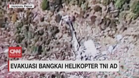 VIDEO: Evakuasi Bangkai Helikopter TNI AD MI 17