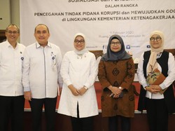 Bangun Budaya Antikorupsi di Kementerian, Menaker Gandeng KPK
