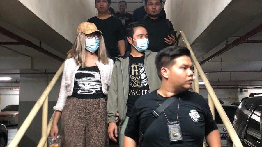 Polis membuka identitas Abash kekasih Lucinta Luna yang selama ini terlihat seperti seorang pria.