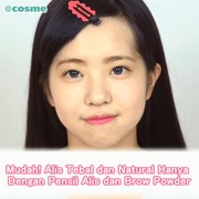 Mudah! Alis Tebal dan Natural Hanya Dengan Pensil Alis dan Brow Powder