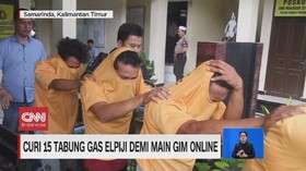 VIDEO: Curi Tabung Gas Elpiji Untuk Main Game Online