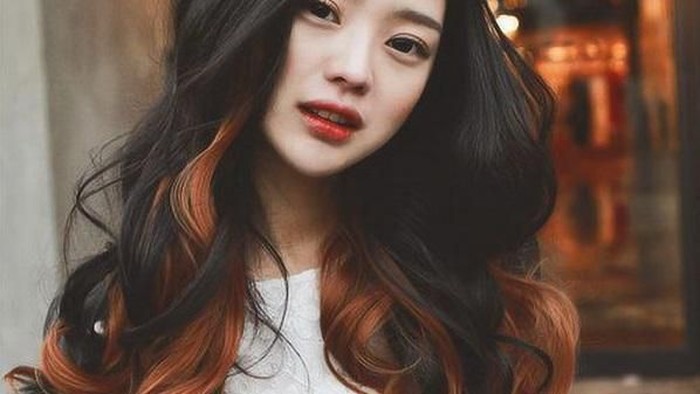 Warna Highlight yang Paling Bagus untuk Rambut Hitam