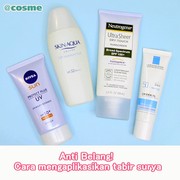 Anti Belang! Cara mengaplikasikan tabir surya