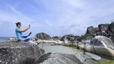 FOTO: Wisata di Natuna Sepeninggal Virus Corona Kepulauan Natuna kembali bergairan usai raturan orang yang diobservasi atas virus corona kini sudah dipulangkan.