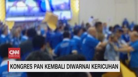 VIDEO: Kongres PAN Kembali Diwarnai Kericuhan