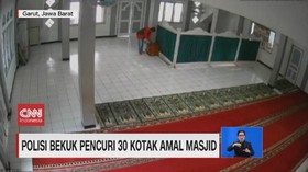 VIDEO: Pencuri 30 Kotak Amal Masjid Dibekuk