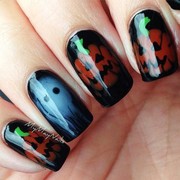 Ide Nail Art Unik Bertema Halloween