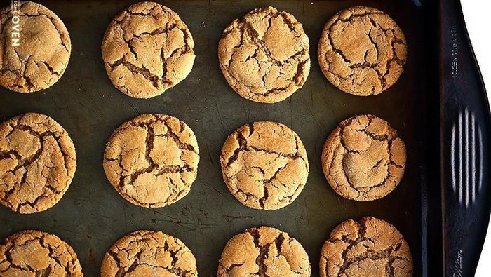 Resep Biskuit Ginger Molasses Cookies yang Lembut untuk Hari Natal