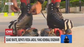 VIDEO: Quad Skate, Sepatu Roda Jadul Yang Kembali Digemari