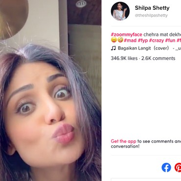 Aktris Bollywood Main TikTok Pakai Lagu Melly Goeslaw, Netizen Takjub