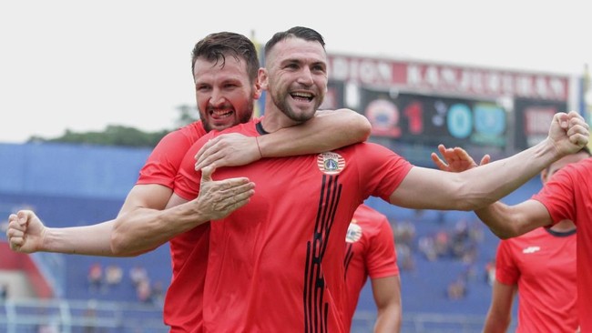 Live Streaming Persija vs Sabah FA pada laga kedua Grup B Piala Gubernur Jatim 2020 bisa disaksikan pada Kamis (13/2).