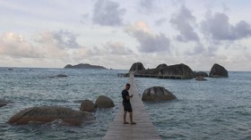 FOTO: Wisata di Natuna Sepeninggal Virus Corona