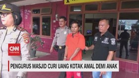 VIDEO: Pengurus Masjid Curi Uang Kotak Amal Demi Anak
