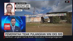 VIDEO: Penjelasan Mahfud MD Soal Tak Pulangkan WNI Eks ISIS