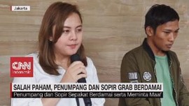 VIDEO: Salah Paham, Penumpang dan Sopir Grab Berdamai
