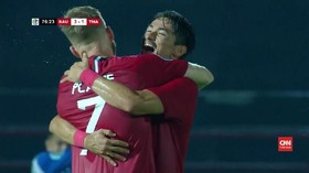 VIDEO: Bali United Cukur Than Quang Ninh 4-1