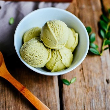 DIY Green Tea Ice Cream Tanpa Mesin