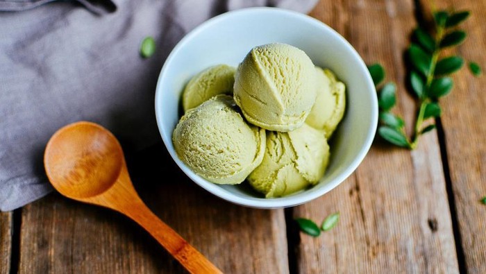 DIY Green Tea Ice Cream Tanpa Mesin