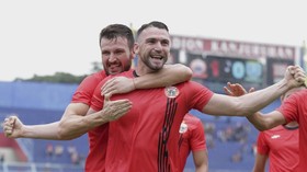 FOTO: Persija dan Arema Menang di Piala Gubernur Jatim
