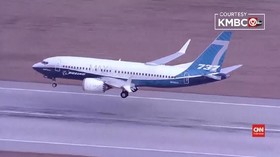 VIDEO: Pesawat Boeing 737 Max Jalani Tes Terbang