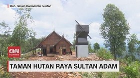 VIDEO: Sejuknya Taman Hutan Raya Sultan Adam