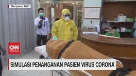 VIDEO: RS Sanglah Gelar Simulasi Pasien Virus Corona